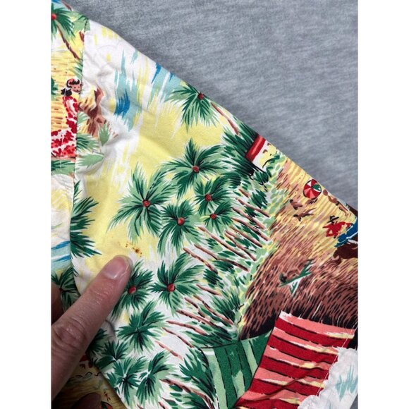 Vtg Wrangler Mens Shirt L Hawaiian Button Up Western‎ Cowboy - Picture 6 of 7